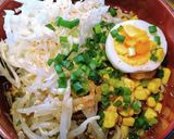 もやしのザーサイ和え乗っけ冷みそラーメン作り方6写真