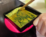 ほうれん草と海苔の卵焼き作り方7写真