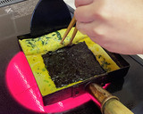 ほうれん草と海苔の卵焼き作り方8写真