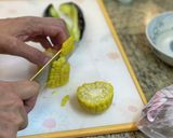 簡単★シーザー風味サラダにポテサラ乗せ作り方2写真