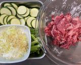 牛肉とズッキーニの中華風『何食べ』#74作り方1写真