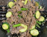 牛肉とズッキーニの中華風『何食べ』#74作り方4写真