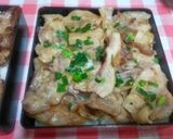 クレイジーソルトだけで♪塩豚カルビ重作り方8写真