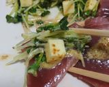 簡単！カツオとかいわれのレモンマスタード作り方5写真
