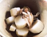 長芋とシメジの煮物作り方3写真