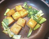 超簡単！厚揚げと青梗菜の中華風炒め！！作り方7写真