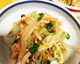 ☆もやしとかいわれのさっぱり和え☆作り方5写真