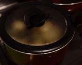 ホタテと茄のカレー作り方5写真