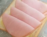 レタス&ハムチーズ辛子マヨサンド♡作り方6写真