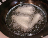 骨ごと豆アジとナス、ピーマンの揚げ浸し作り方3写真