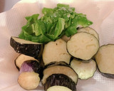 骨ごと豆アジとナス、ピーマンの揚げ浸し作り方5写真