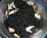 S炊飯器であっさりヒジキ煮作り方2写真