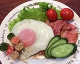 目玉焼きの中に赤ちゃん作り方1写真