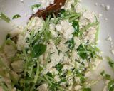 ジャキジャキ豆苗と豆腐の混ぜサラダ作り方3写真