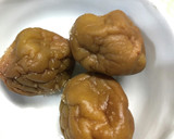 梅酒の出し殻？しわしわ梅の甘露煮作り方1写真
