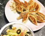生ハム&オリーブ自家製クルトンサラダ♡作り方5写真