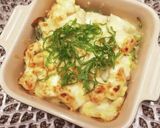 厚揚げと山芋明太子ソースのグラタン作り方10写真