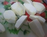 里芋の揚げびたし作り方1写真
