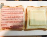 わんぱく！レタスたっぷりBLTサンド作り方1写真