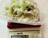 レンジで簡単 醤油炒飯風作り方2写真