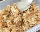 レンジで簡単 醤油炒飯風作り方5写真