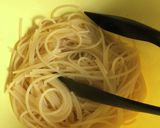 混ぜるだけで簡単☆しらすパスタ作り方3写真