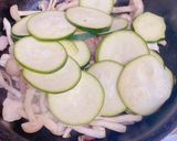 10分♪ズッキーニ✿トマトソースパスタ作り方4写真