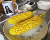 ラップ不用！レンジで簡単・とうもろこし作り方3写真
