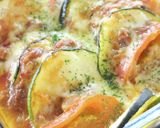 カレーリメイク♪ズッキーニグラタン作り方5写真