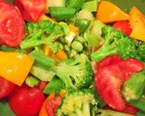 夏野菜の塩麹入りカラフルマリネ作り方4写真