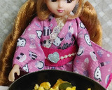リカちゃん♡いんげんと卵のSOYダレ和え作り方4写真