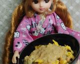 リカちゃん♡いんげんと卵のSOYダレ和え作り方6写真