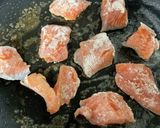鮭の具沢山チーズのクリーム煮☆作り方6写真