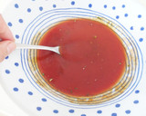 夏野菜と蒸し鶏の冷やしトマトラーメン作り方3写真