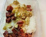 レンジで簡単② 和風ご飯風(具少なめ)作り方4写真