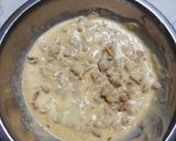 (簡単)肉まん風シウマイ蒸しパン作り方5写真