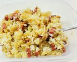 レンジで簡単② 和風ご飯風(具少なめ)作り方5写真
