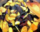 なすと彩り野菜のポン酢和え作り方4写真