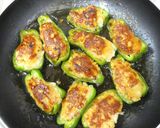 おからパウダー糖質オフ！ピーマンの肉詰め作り方12写真
