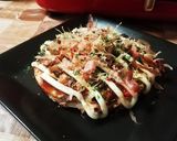 オートミールとおからパウダーのお好み焼き作り方6写真