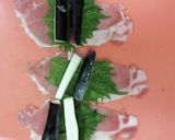 お弁当のおかずに♬ナスの大葉豚肉巻き作り方2写真