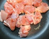 簡単！美味！鶏もも肉となすのバタポン炒め作り方2写真