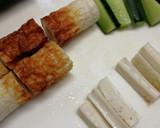 きゅうりとちくわの炒めもの作り方1写真