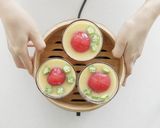 せいろで簡単★夏野菜の冷やし茶碗蒸し作り方3写真