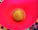 揚げない手間ない●上から見たらコロッケ作り方1写真
