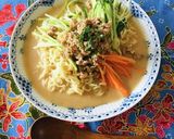 冷やし肉みそミルク麺作り方5写真
