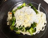 しらすおろしうどんの具沢山番作り方6写真