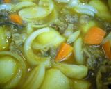 和風だしで❤カレー肉じゃが作り方7写真