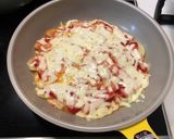 じゃがいもとお餅のピザ作り方9写真