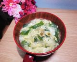 簡単!かきたまスープ(おうちでスープバー作り方7写真